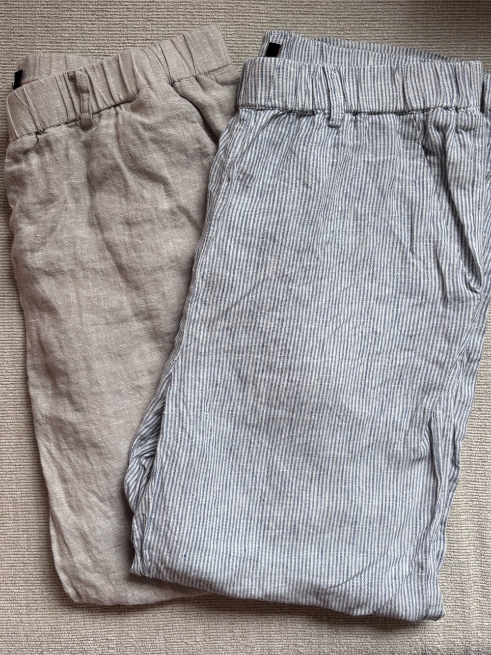 2 Pairs of Quince Linen Pants - Bundle